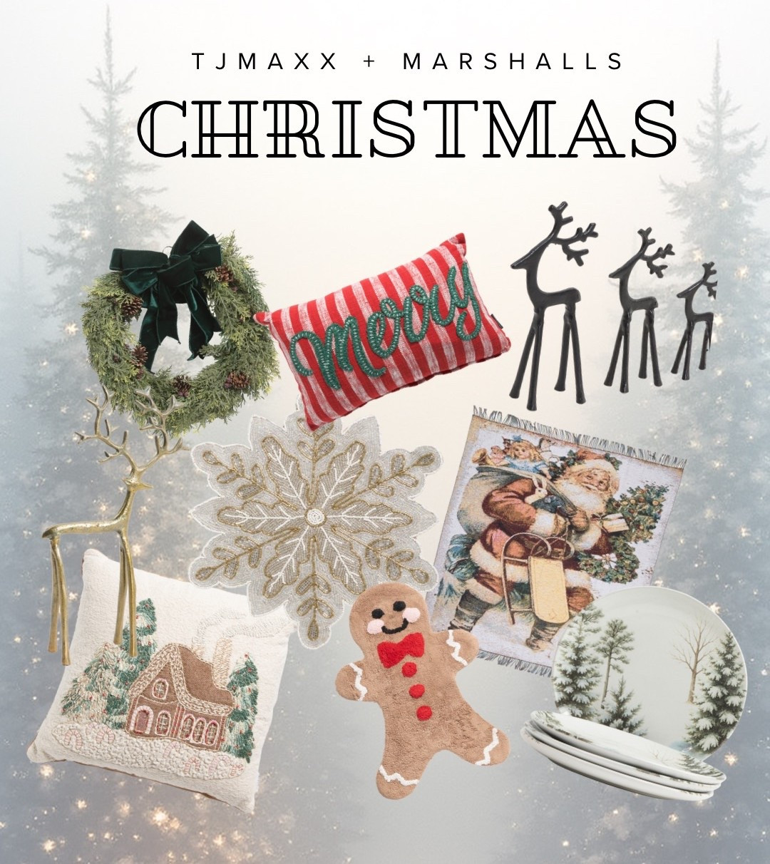 TjMaxx/HomeGoods/Marshalls Christmas finds! 

#LTKHoliday #LTKHome #LTKFindsUnder50
