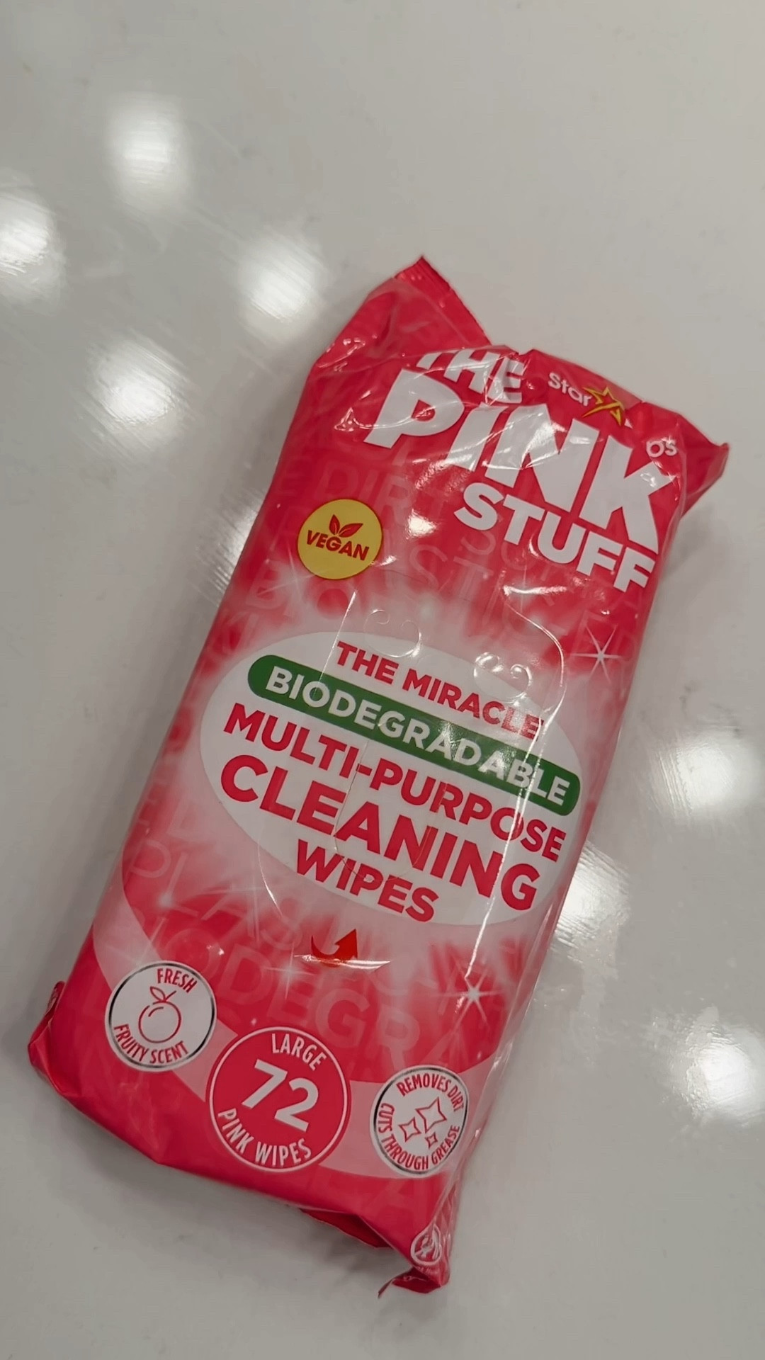 The Pink stuff wipes are great to wipe down high area places in your home. I use in the bathroom & kitchen 

#LTKFamily #LTKHome #LTKFindsUnder50