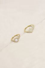 Star Studded Crystal 18k Gold Plated Ring Set | Ettika