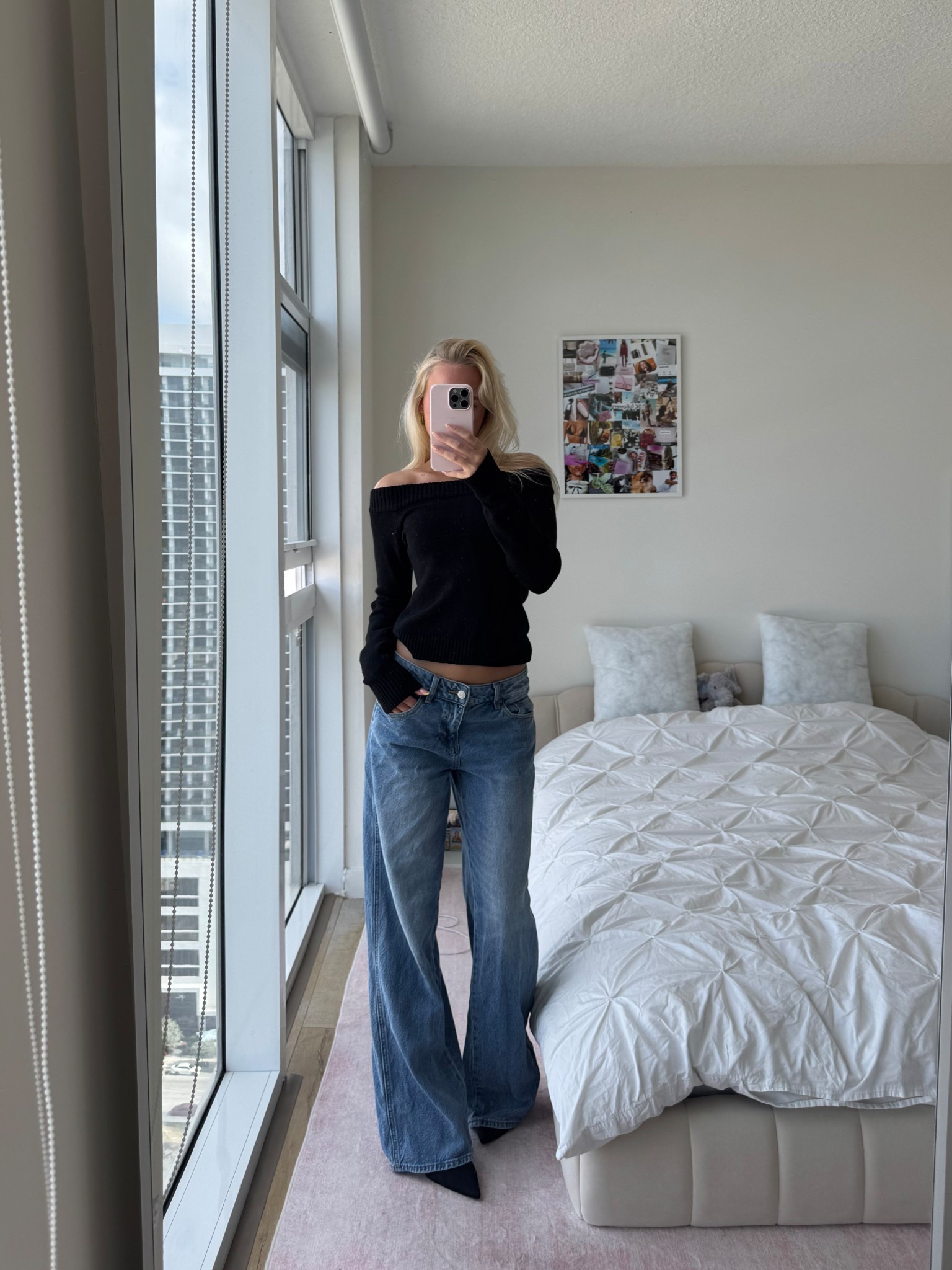 a classic black top and denim for the perfect everyday look.🤍

#LTKU #LTKStyleTip