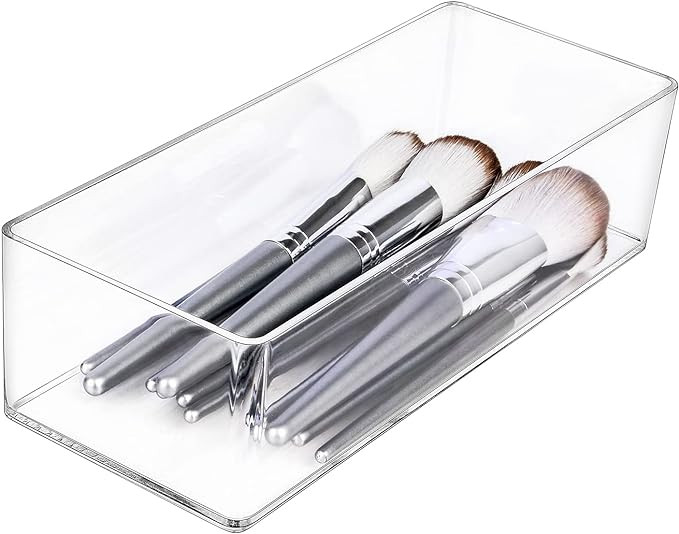 JessLab Acrylic Organizers, Bathroom Organizer for Drawer, Cosmetic Display Cases for Vanity, Cou... | Amazon (US)