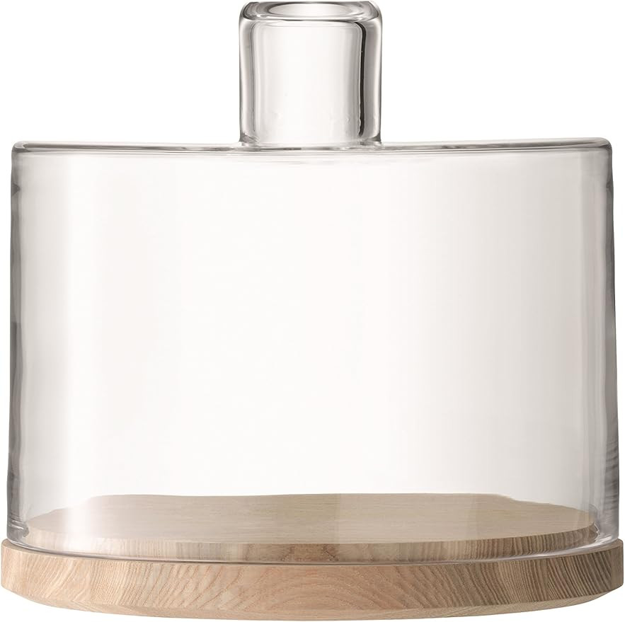 LSA International Lotta Cake/Cheese Dome & Ash Base O9.75in/O10in Clear, Dome Size: 9.75", Size: ... | Amazon (US)