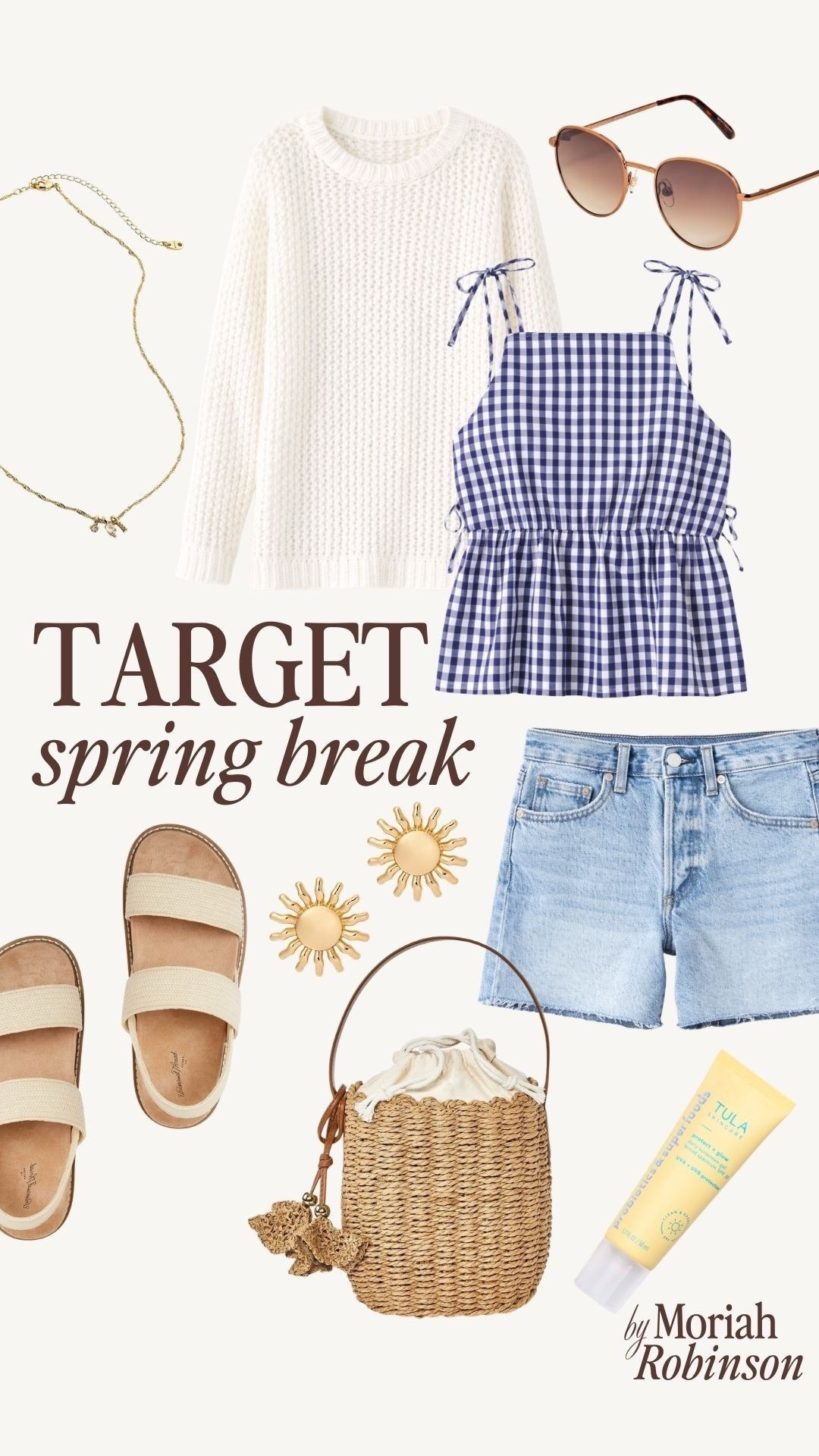 Spring break outfit idea! I love this gingham top and everyday jean shorts for a fun beach-front shopping day. 

 



#LTKgrwm #LTKootd #LTKTravel