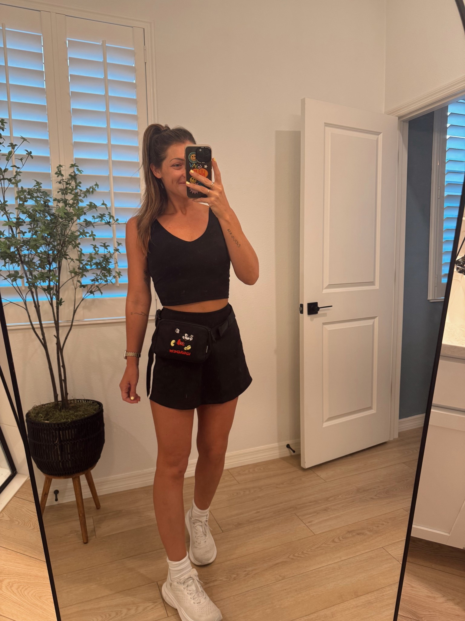 XS skort / small bra 

Amazon activewear cuties!!!