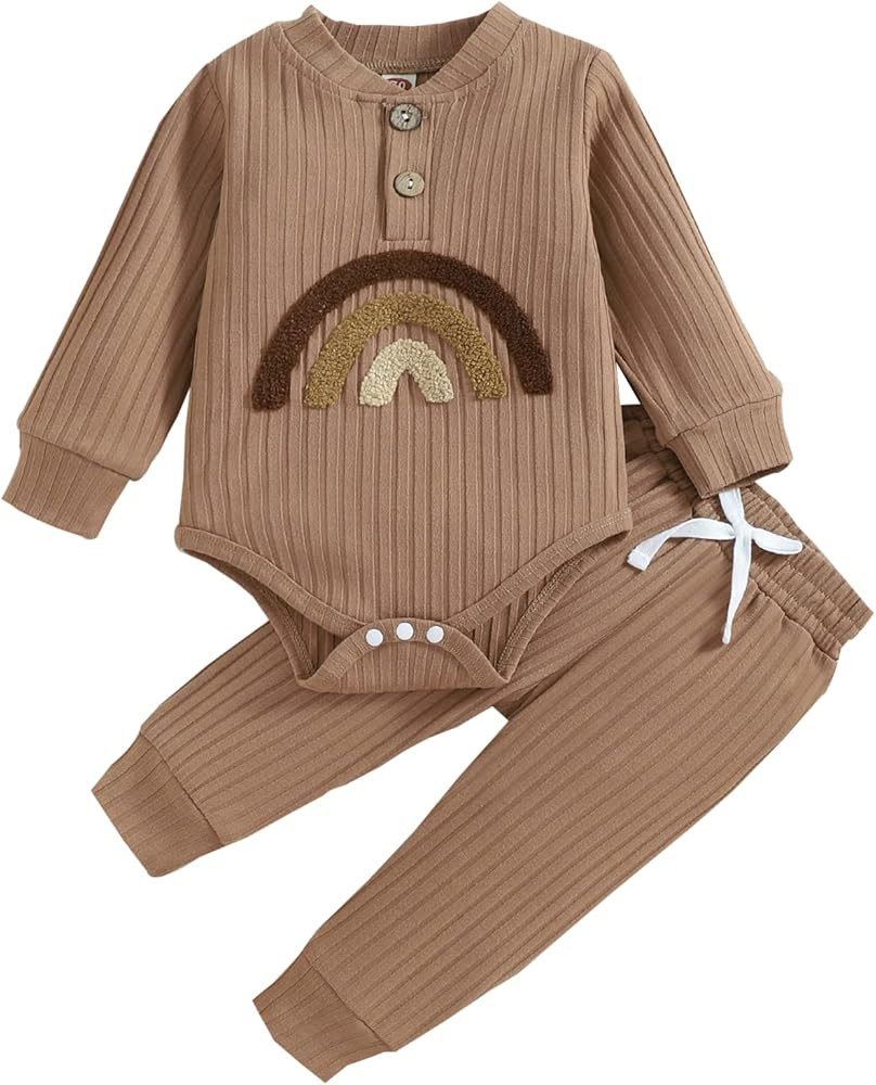 Thorn Tree Newborn Baby Girls Clothes Cotton Suit Cute Baby Kid Infant Toddler Play Wear Fall Winter | Amazon (US)