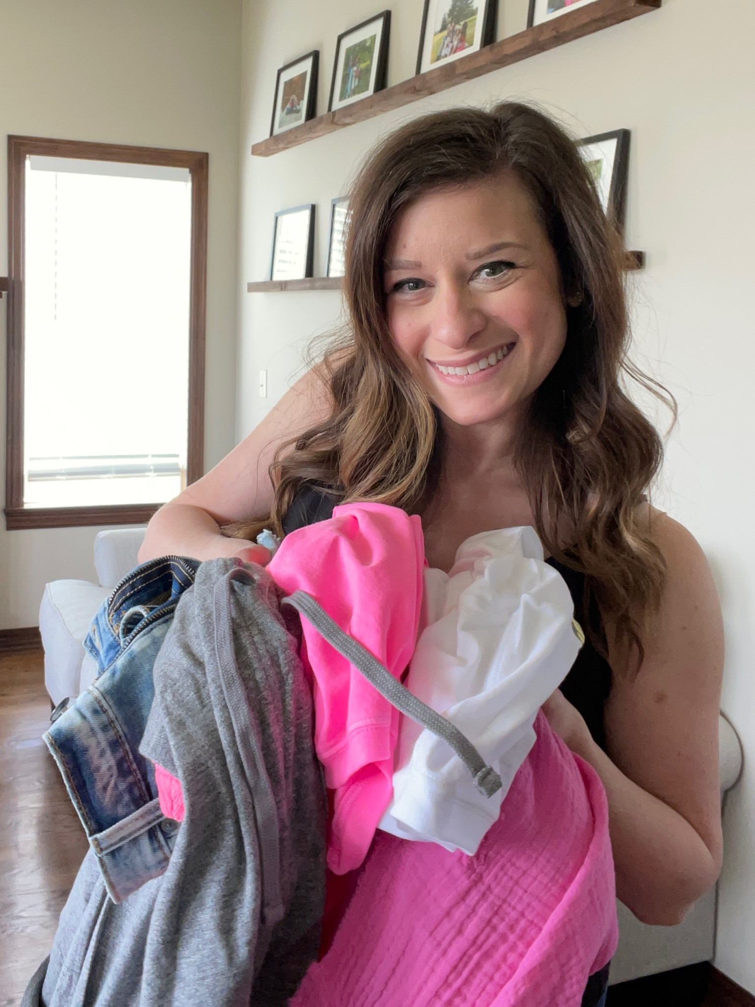 Aerie haul 
Sweatshirt: Wearing a men’s medium. (I would say tts) 
Daydream denim shorts: wearing size medium TTS
Boyfriend tee: wearing an xs (oversized, typically would wear a medium)
Men’s tee: wearing a medium, runs tts but wanted oversized) 
Pool party cover up: wearing size xs (oversized, typically am a medium)
Sweater: wearing an xs (oversized, typically would wear a medium)

Petite / midsize / full bust / aerie / neon / pink / denim shorts / shorts / pool coverup / tunic / postpartum / bump friendly / spring break / vacation outfit / spring / summer 

#LTKtravel #LTKunder50 #LTKcurves