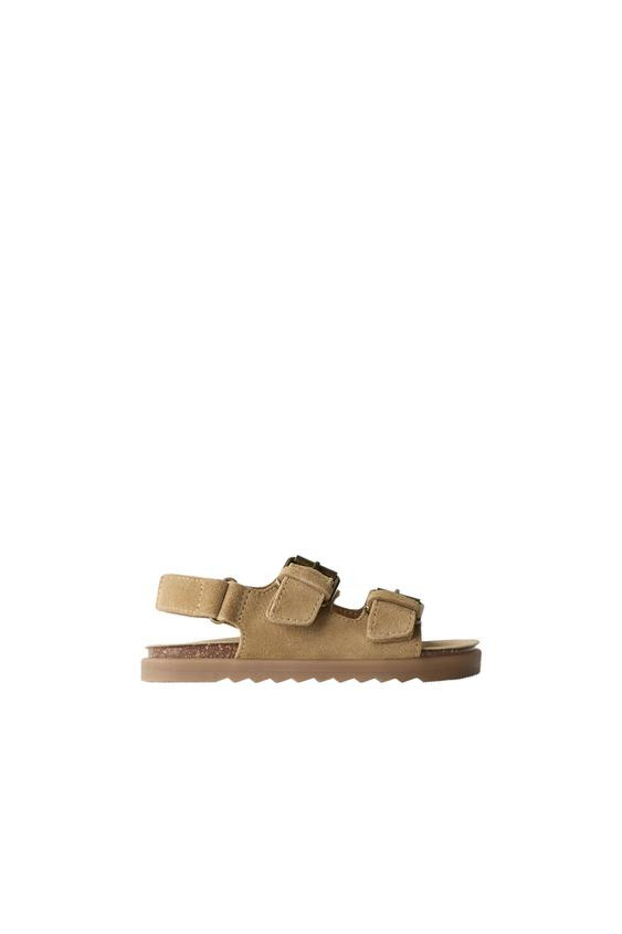 LEATHER SANDALS | Zara US