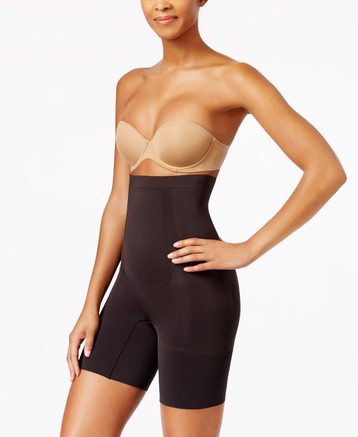Spanx Women's OnCore High-Waisted Mid-Thigh Short SS1915 | Macys (US)