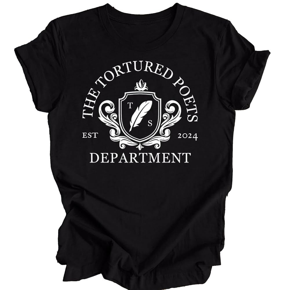 The Tortured T-Shirt, TS New Album Shirt, TS Merch Shirt, TS Version Shirt, Taylors Poets Shirt, ... | Amazon (US)