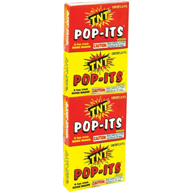 Snaps, TNT Fireworks, Snap N Pop, Pop-Its, 50 per Box, Party, Holiday ,Birthday | Walmart (US)