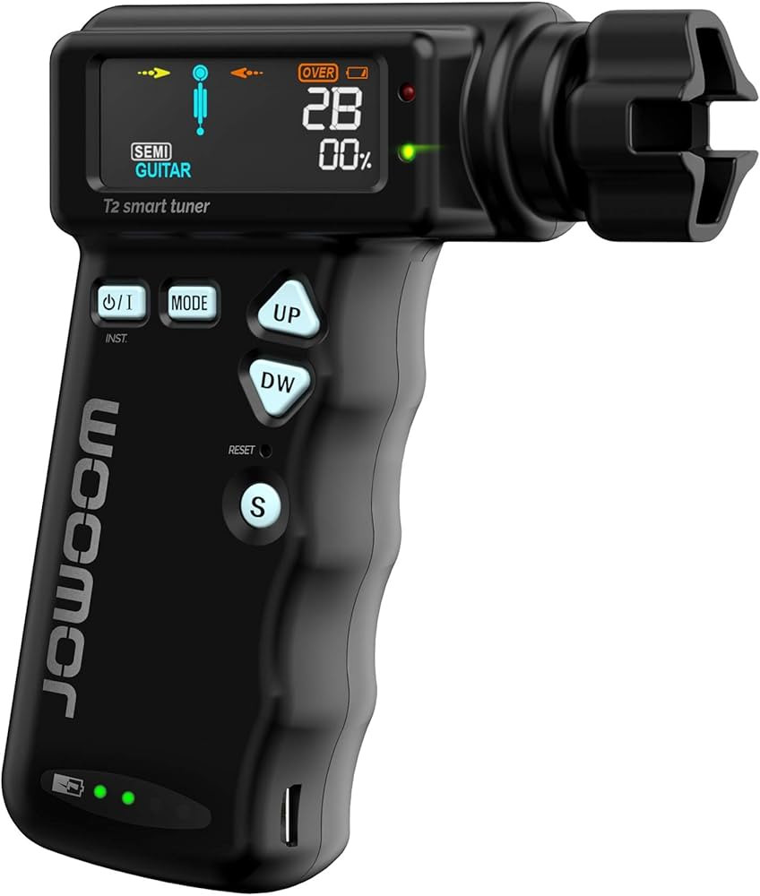 T2 Smart Automatic Guitar & Ukulele Tuner | Fast Acoustic Guitars Auto-Tuner With 180RPM Electric... | Amazon (US)