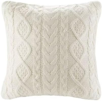 DOKOT Decorative Knit Throw Pillow Cover Chiristmas Farmhouse Sweater Square Warm Cushion Cover f... | Amazon (US)
