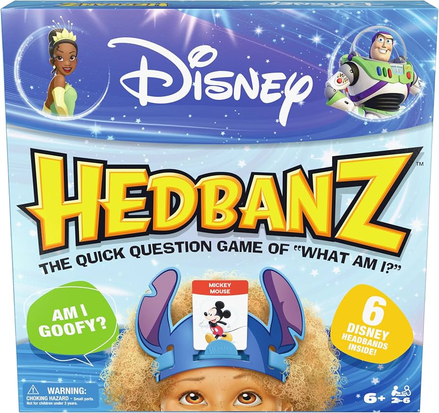 Spin Master Games, Disney Hedbanz, The Hilarious Meme Picture Guessing Game with Popular Disney C... | Amazon (US)