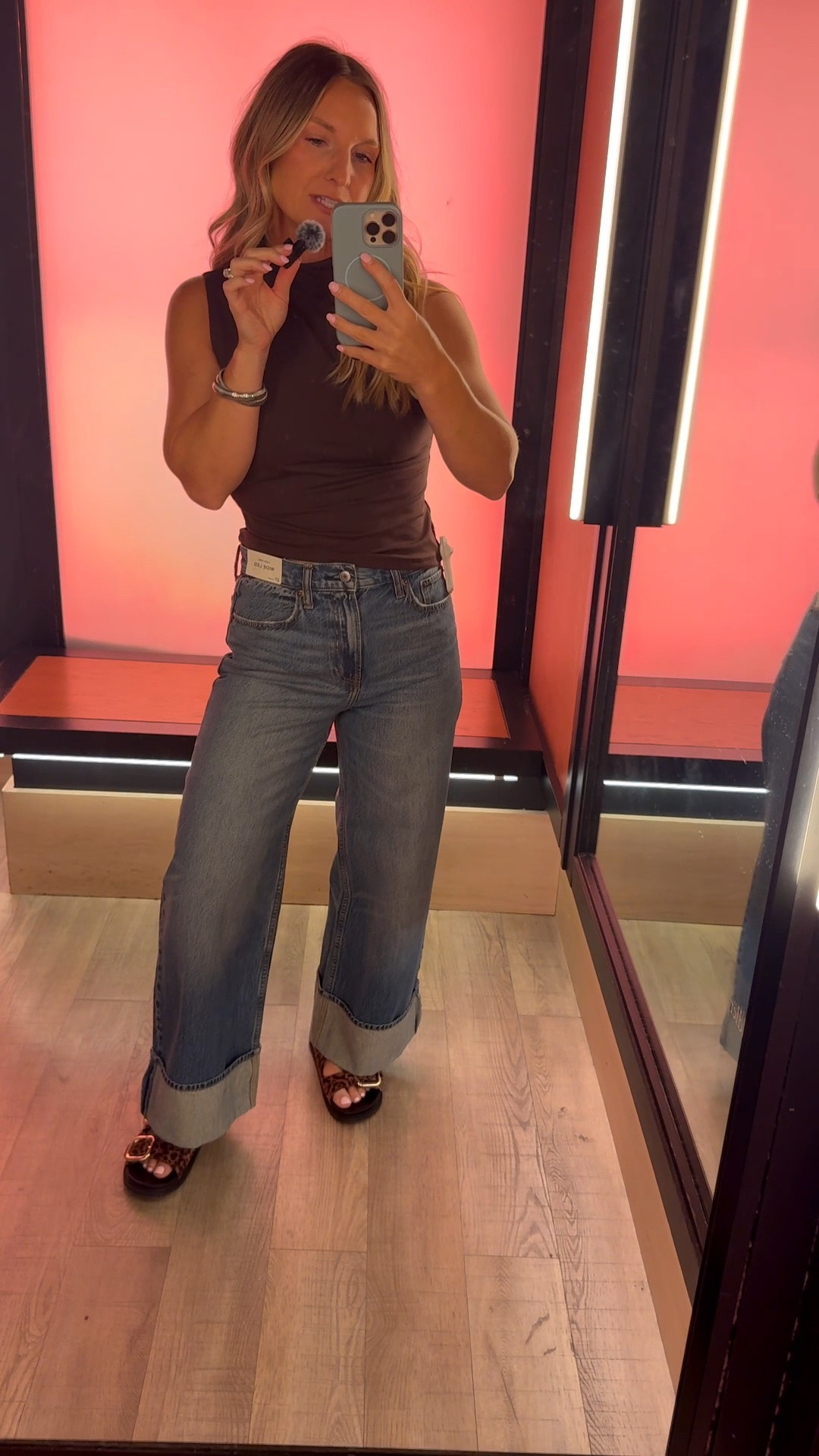 Wearing a 27short and a small top.

#LTKOver40