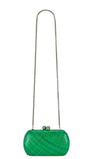 Clara Clutch in Green | Revolve Clothing (Global)