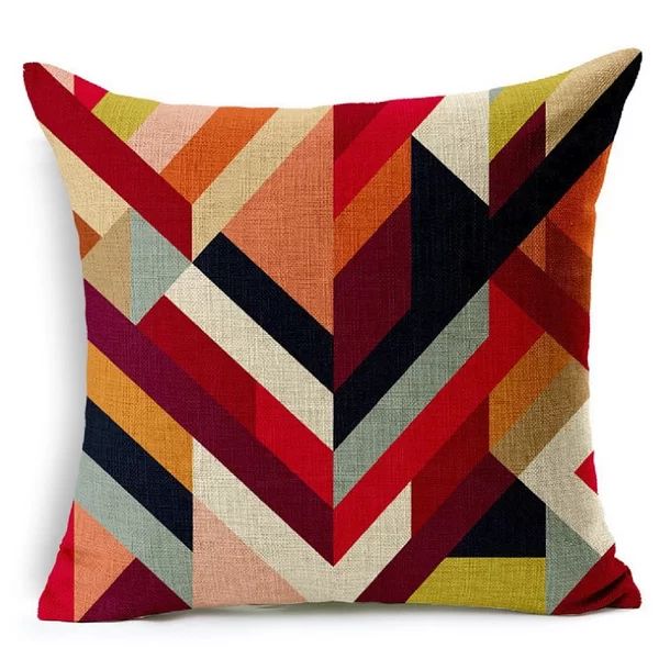 Marcela Geometric Links Accent Decorative 18" Square Pillow Cover (Set of 2) | Wayfair North America