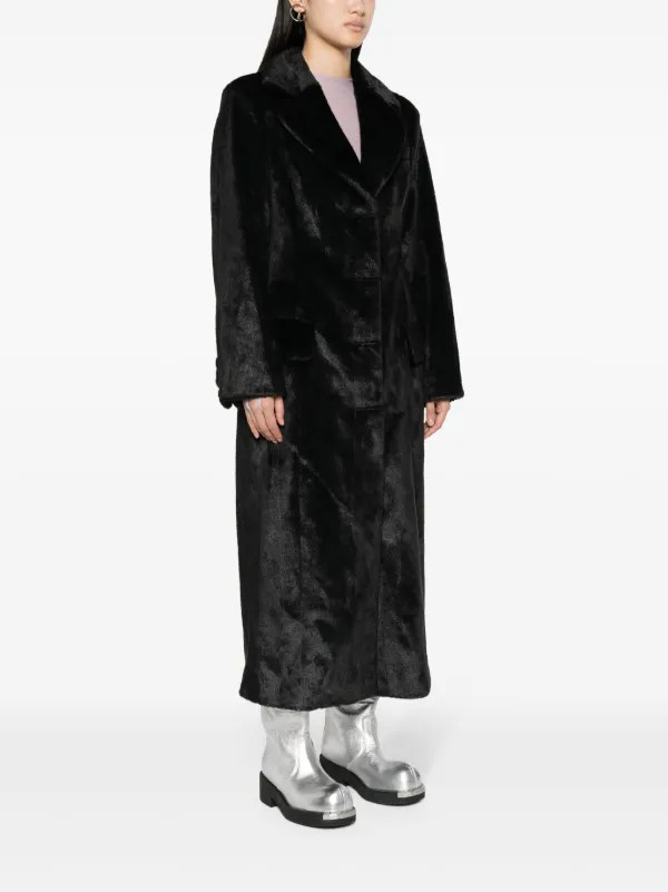 Izzy faux-fur maxi coat | Farfetch Global