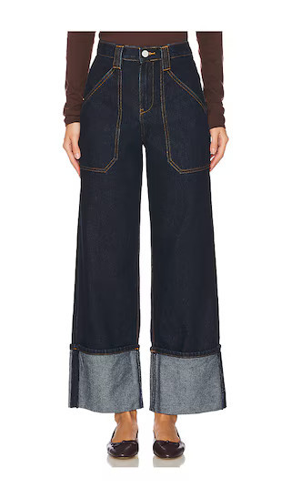 BLANKNYC Straight Jeans in Denim-Dark. - size 25 | Revolve Clothing (Global)