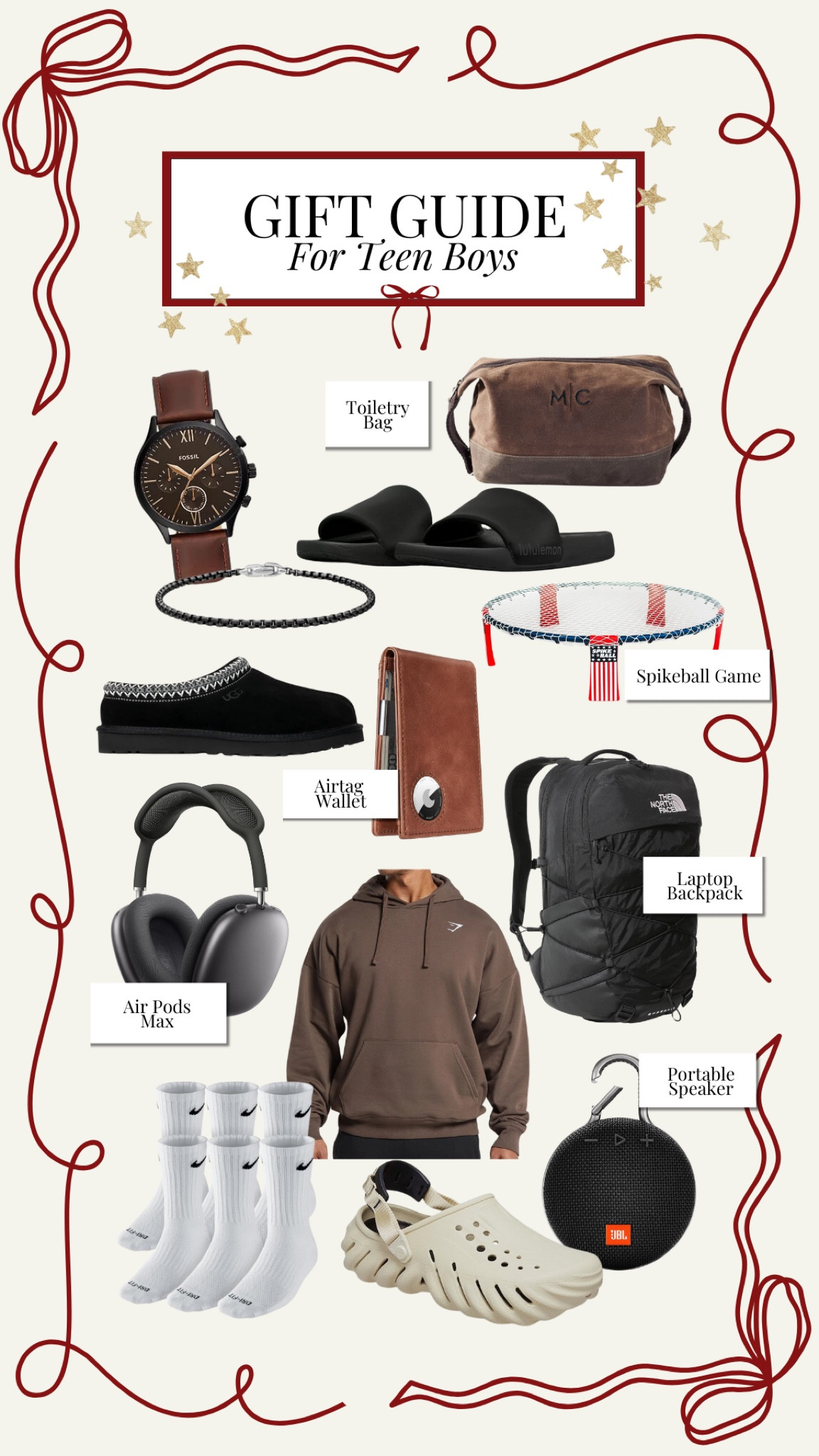 Gift Guide for Teen Boys!

gift guide, christmas gift ideas, christmas gift guide, christmas shopping, trendy gifts 2024, christmas gift guide 2024, amazon christmas gifts

#LTKHoliday #LTKCyberWeek #LTKGiftGuide