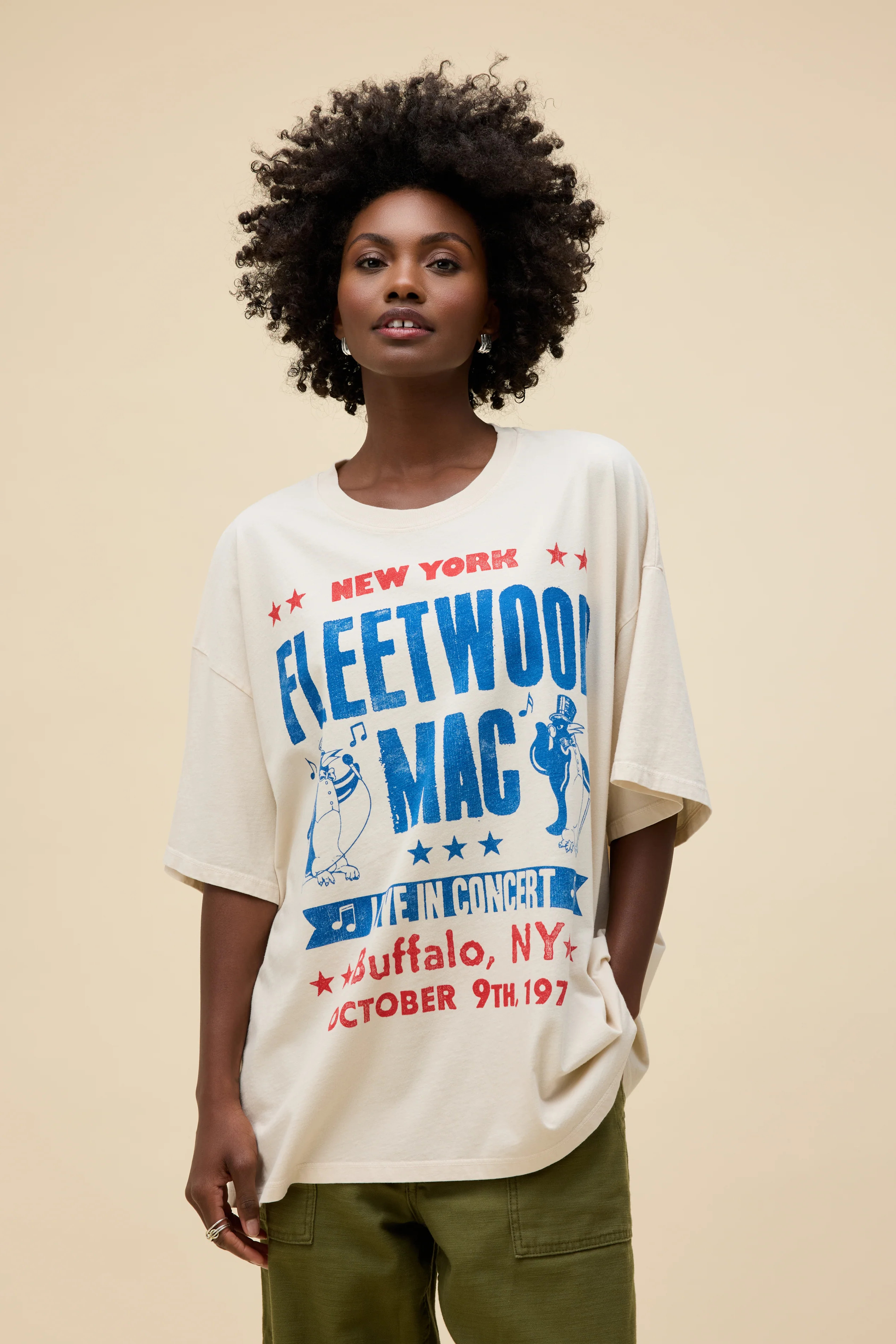 Fleetwood Mac Live in Concert OS Tee | Daydreamer