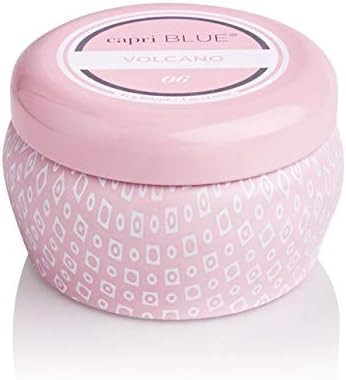 Capri Blue Scented Candle with Mini Tin Candle Holder - Cotton Wick - Luxury Aromatherapy Candle - 3 | Amazon (US)
