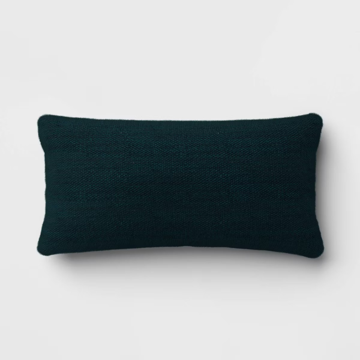 10"x20" Variegated Solid Outdoor Lumbar Pillow Teal Blue - Threshold™ | Target