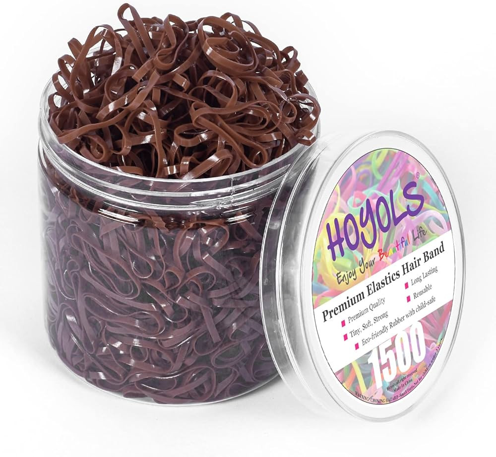 HOYOLS Haargummis Elastische Bänder Kleine Gummibänder für Mädchen & Frauen Ohne Beschädigun... | Amazon (DE)