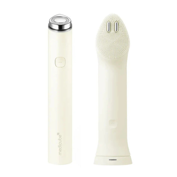 medicube - Age Booster Pro Mini Plus + Cleansing Head Set - Beige | Stylevana