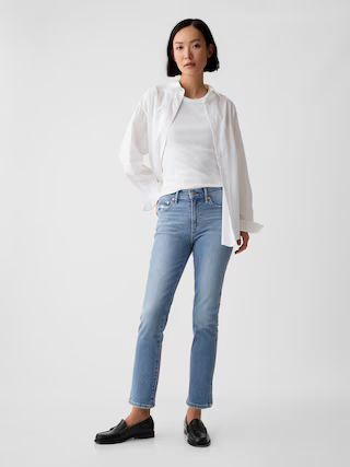 Mid Rise Split-Hem Vintage Slim Jeans | Gap (US)