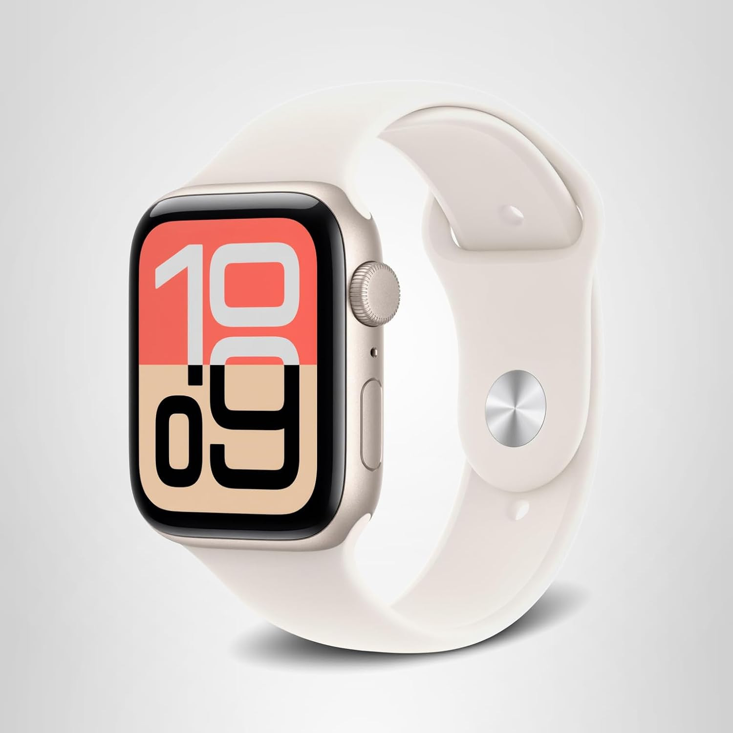 Apple Watch SE 3 [GPS 40mm] Smartwatch with Starlight Aluminum Case with Starlight Sport Band - S... | Amazon (US)