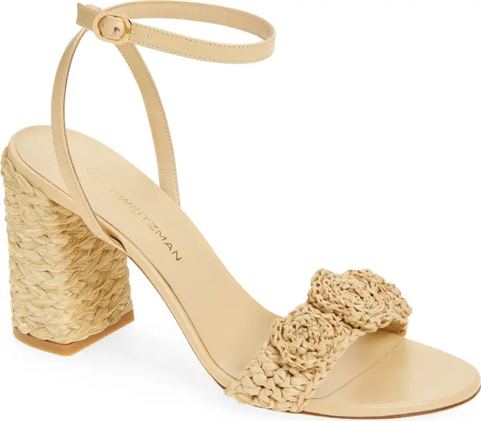Stuart Weitzman Magnolia Ankle Strap Sandal (Women) | Nordstrom | Nordstrom