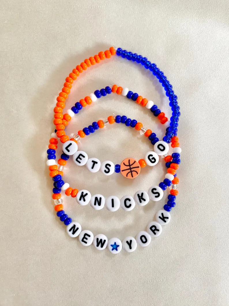 Knicks Bracelets, New York Basketball Bracelets, Knicks Merch - Etsy | Etsy (Global)