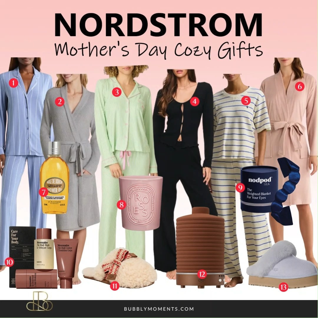 Cozy Mother’s Day gift ideas from Nordstrom 🤍 These picks are all about comfort, softness, and everyday ease perfect for making her feel extra loved. From warm knits and comfy layers to chic slippers, and simple accessories, everything here is easy to use and enjoy daily.
These are the kind of gifts she can wear at home, on casual days out, or while relaxing and unwinding. Soft textures, neutral tones, and timeless styles make each piece feel special without being complicated. A little cozy, a little chic—just right for Mother’s Day.
Save this for gift ideas and tap to shop your favorites ✨
#LTKMothersDay #LTKmomlife #LTKBeauty #mothersdaygifts #nordstromfinds #cozygifts #giftideas #womensfashion #comfortstyle #casualchic #giftinspo #momstyle #cozyvibes #simplegifts #everydaystyle #relaxinstyle #fashionfinds #styleinspo #giftguide #thoughtfulgifts #mothersdayideas 

 