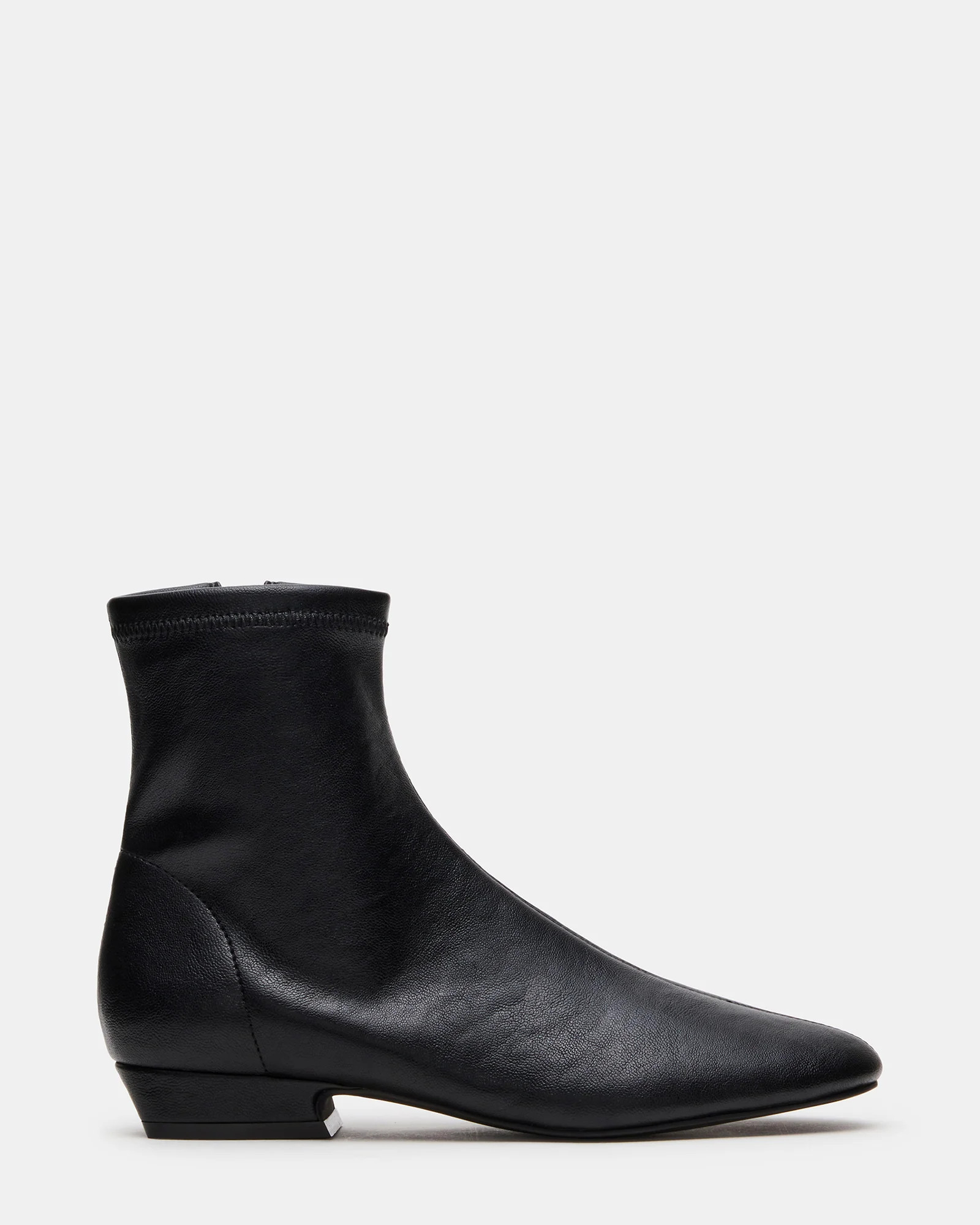 FINCH Black Round Toe Women's Ankle Boot | Steve Madden (US)