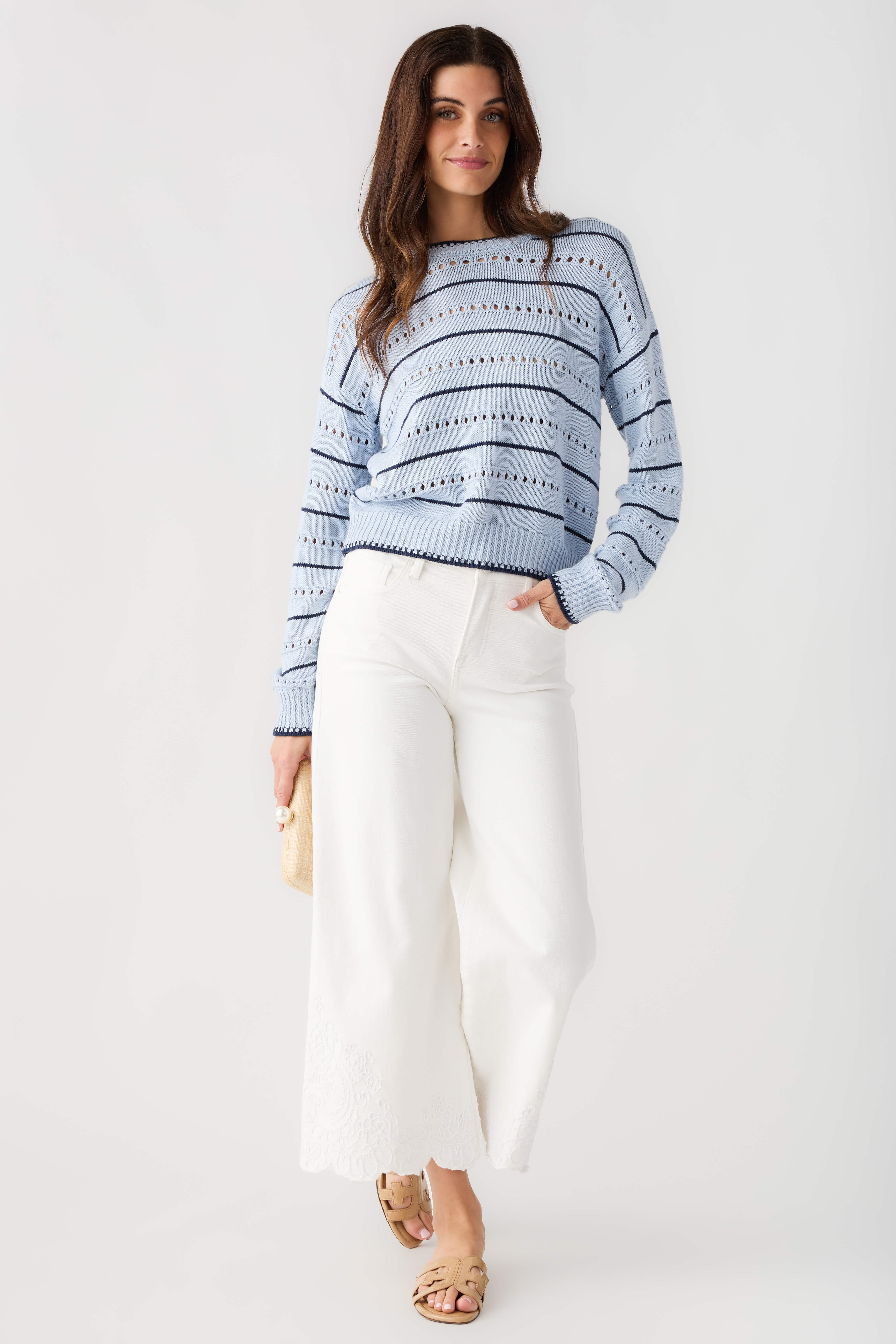 Z Supply Darby Stripe Sweater | Social Threads