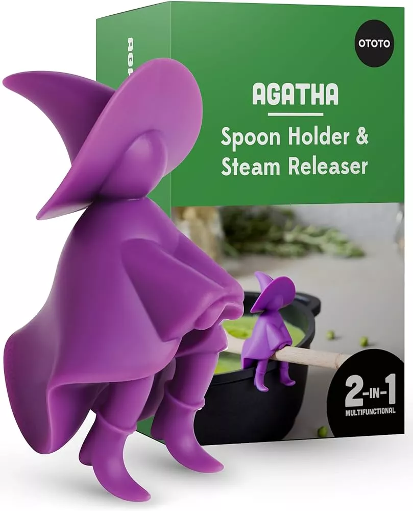Spoon Holder for Stove Top - Fun Kitchen Gifts for Homecooks - Spatula  Holder and Cooking Spoon Rest for Stove Top and Kitchen Counter  -Heat-Resistant