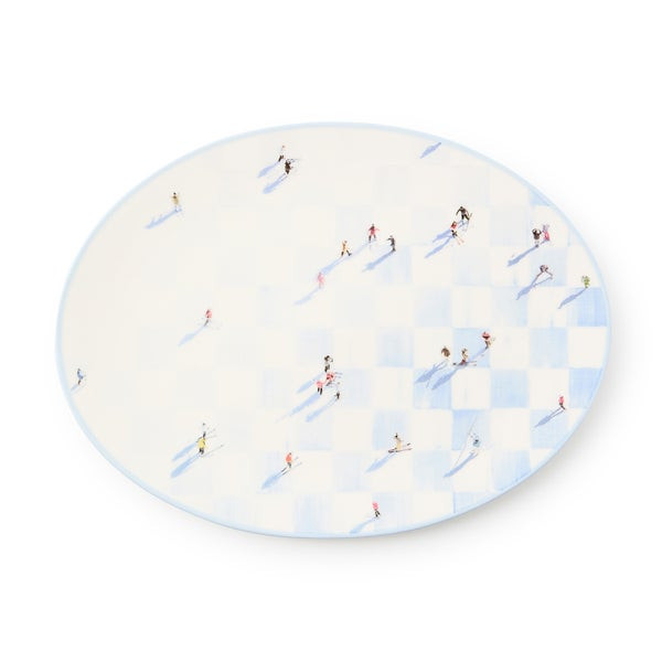 MacKenzie-Childs Gray Malin Ski Holiday Serving Platter | MacKenzie-Childs