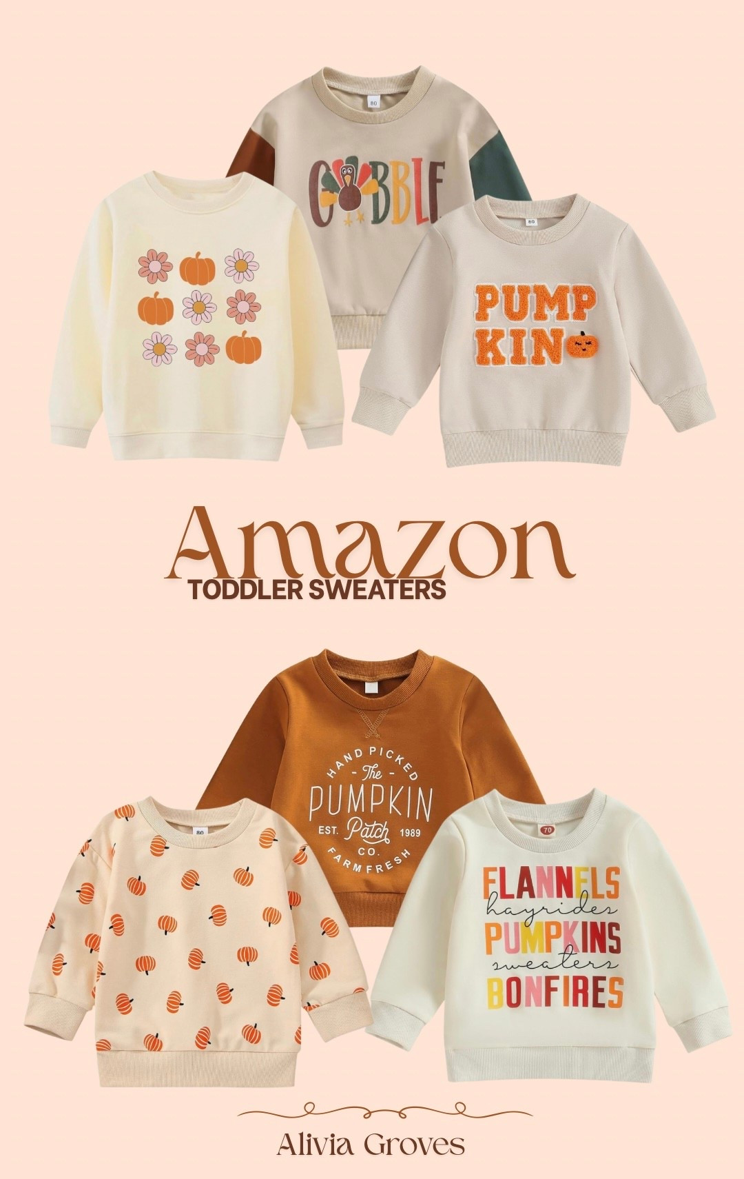 Really cute fall themed sweaters for your toddler🍂🎃

#amazon #amazonfinds #amazonkids #amazontoddler #toddlerfashion #toddlerfinds #toddlersweaters #fall #autumn

#LTKHoliday #LTKKids #LTKSeasonal