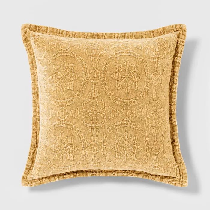 Washed Chenille Pillow - Threshold™ | Target
