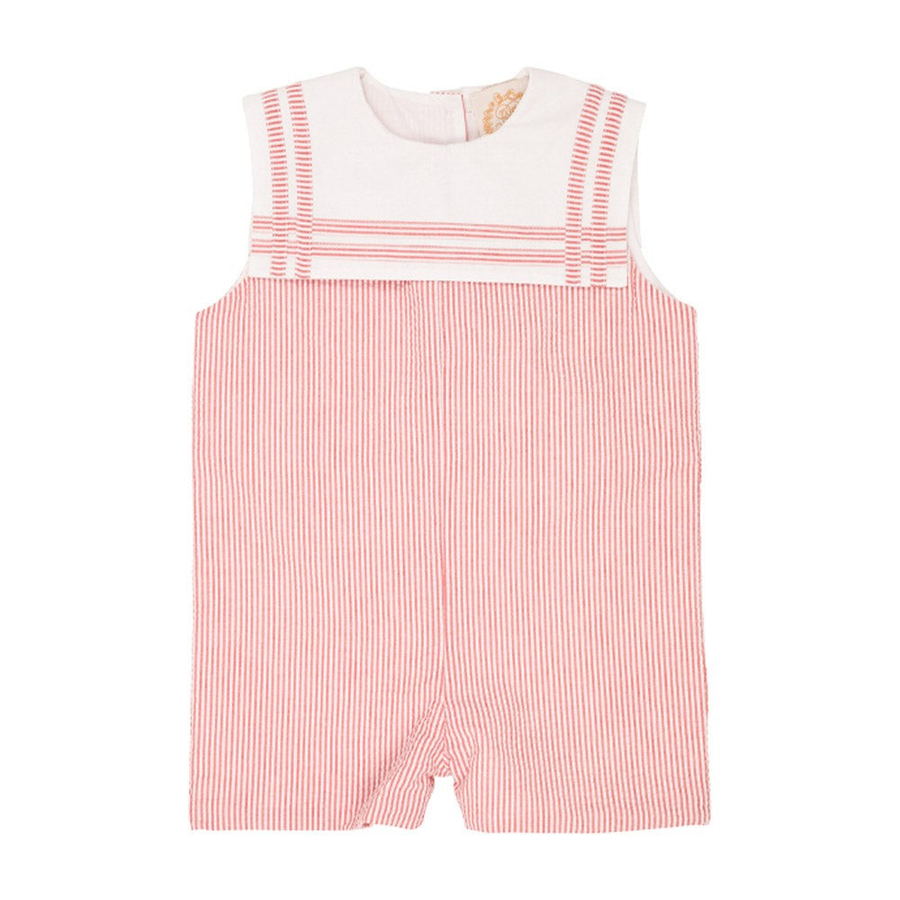 Townes Jon Jon - Richmond Red Seersucker | The Beaufort Bonnet Company