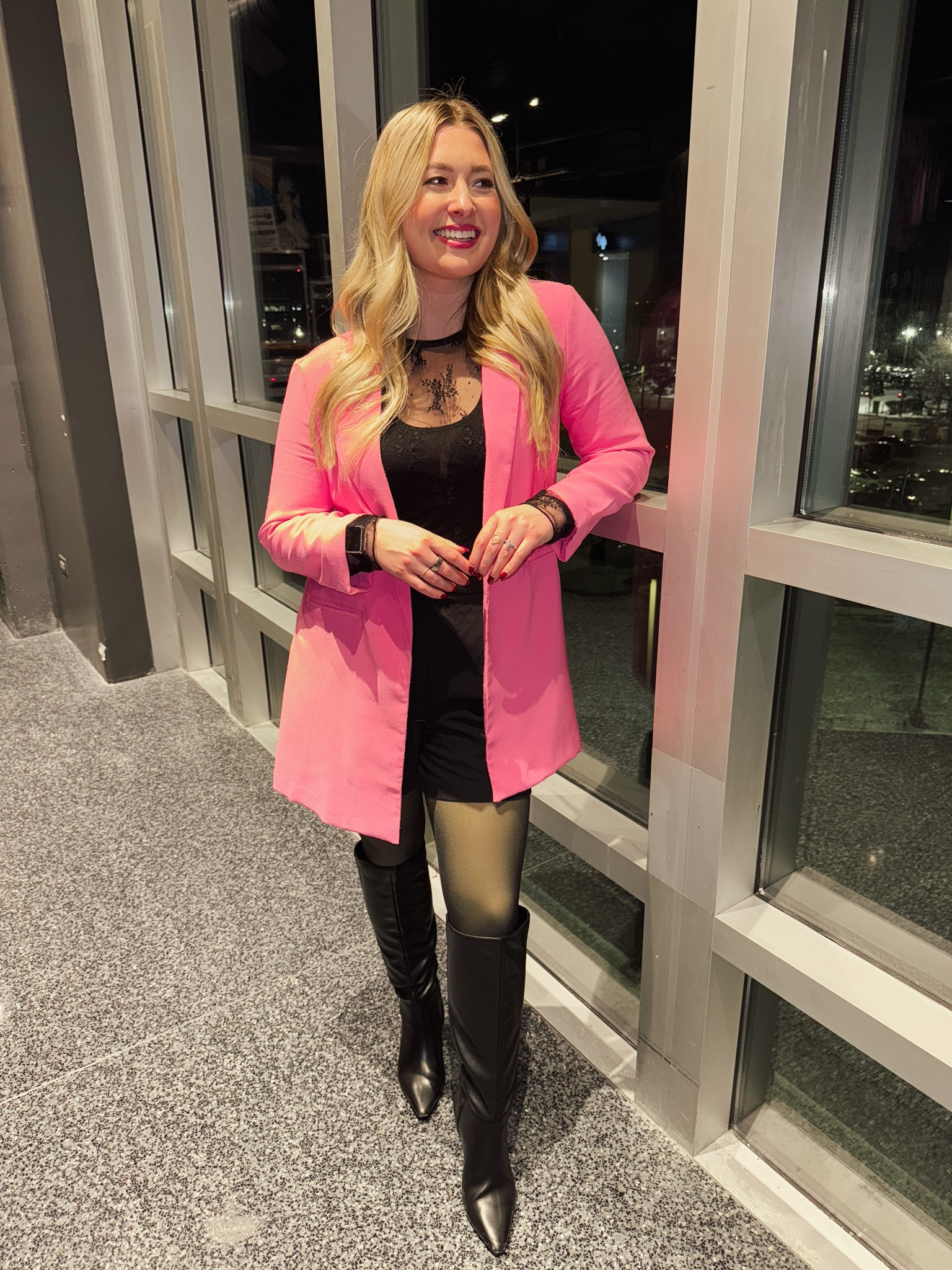 Kelsea Ballerini concert fit 💖

I’ve had this blazer forever, but these tights are actually fleece leggings from Amazon and I’m obsessed! I went with the M-L because they go over your feet too.

Everything else is TTS!

#LTKParties #LTKWorkwear #LTKFindsUnder50