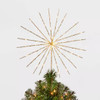 Click for more info about 14in 70Lit Twinkling Starburst Spikes Tree Topper - Wondershop™