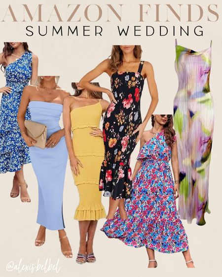 Amazon Wedding guest dresses for summer  

#LTKWedding #LTKFindsUnder100 #LTKFindsUnder50