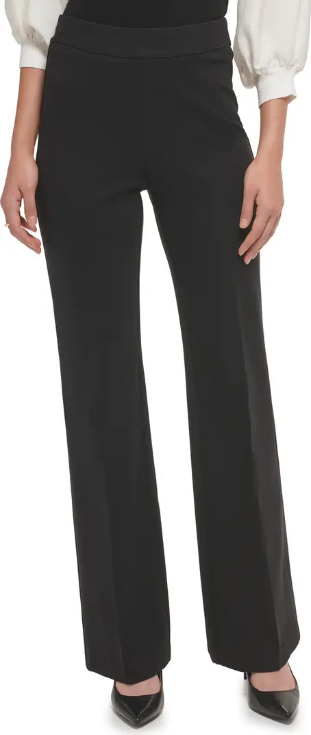 Flare Hem Ponte Pants | Nordstrom