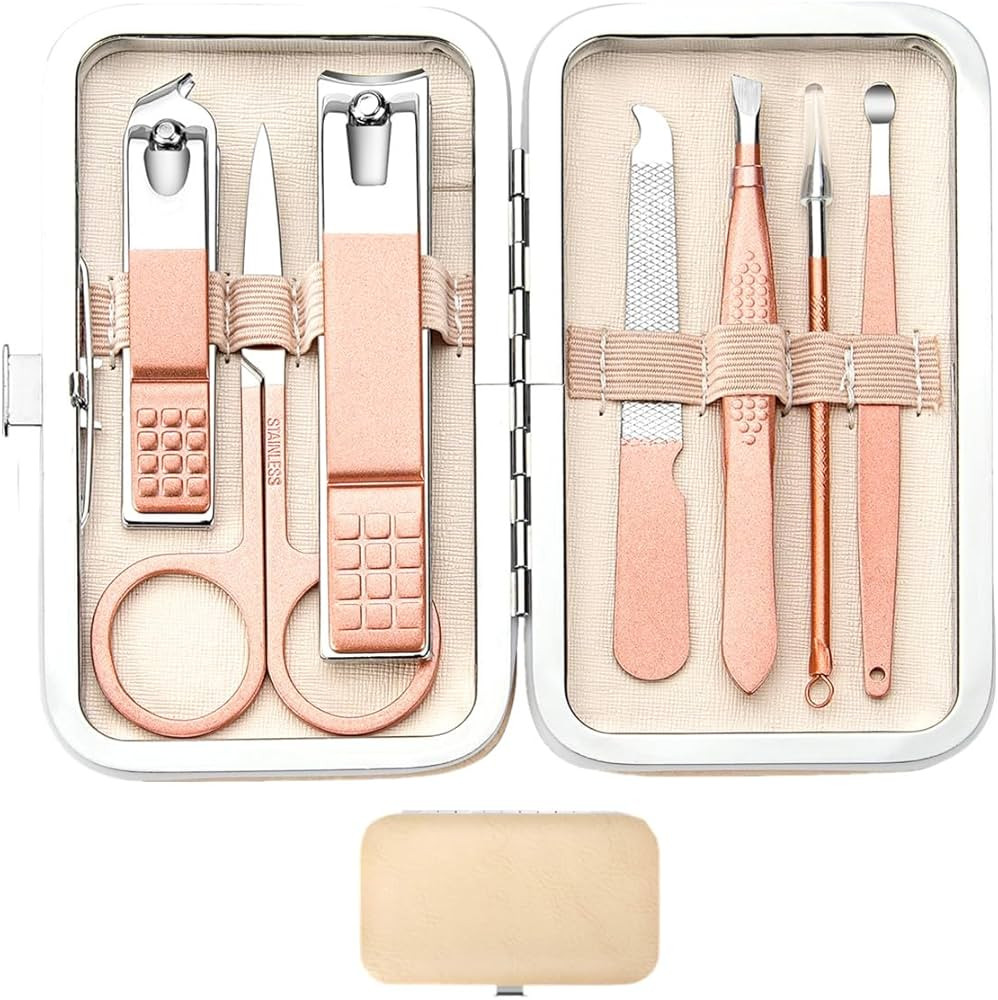 Manicure Set Nail Clipper Set Stainless Steel Women Men Toe Finger Nail Clippers Personal Care To... | Amazon (US)