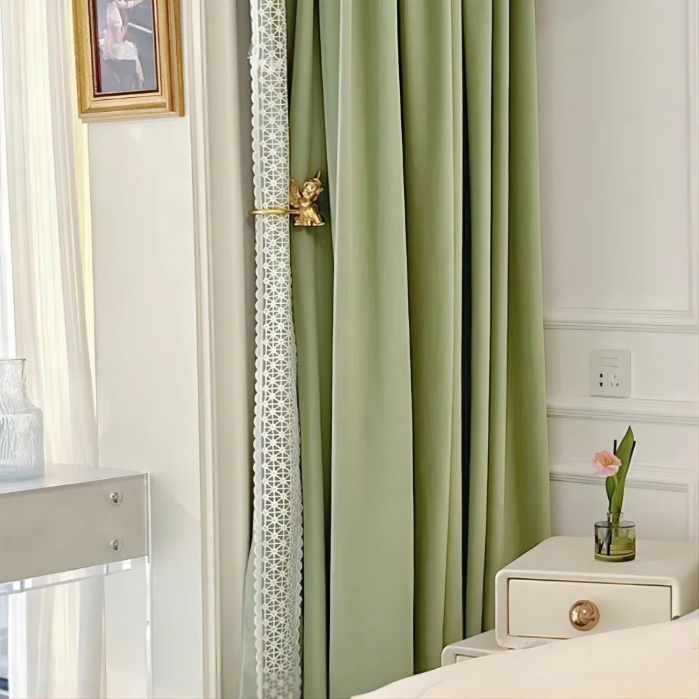 Polyester Blend Room Darkening Curtain Pair | Wayfair North America