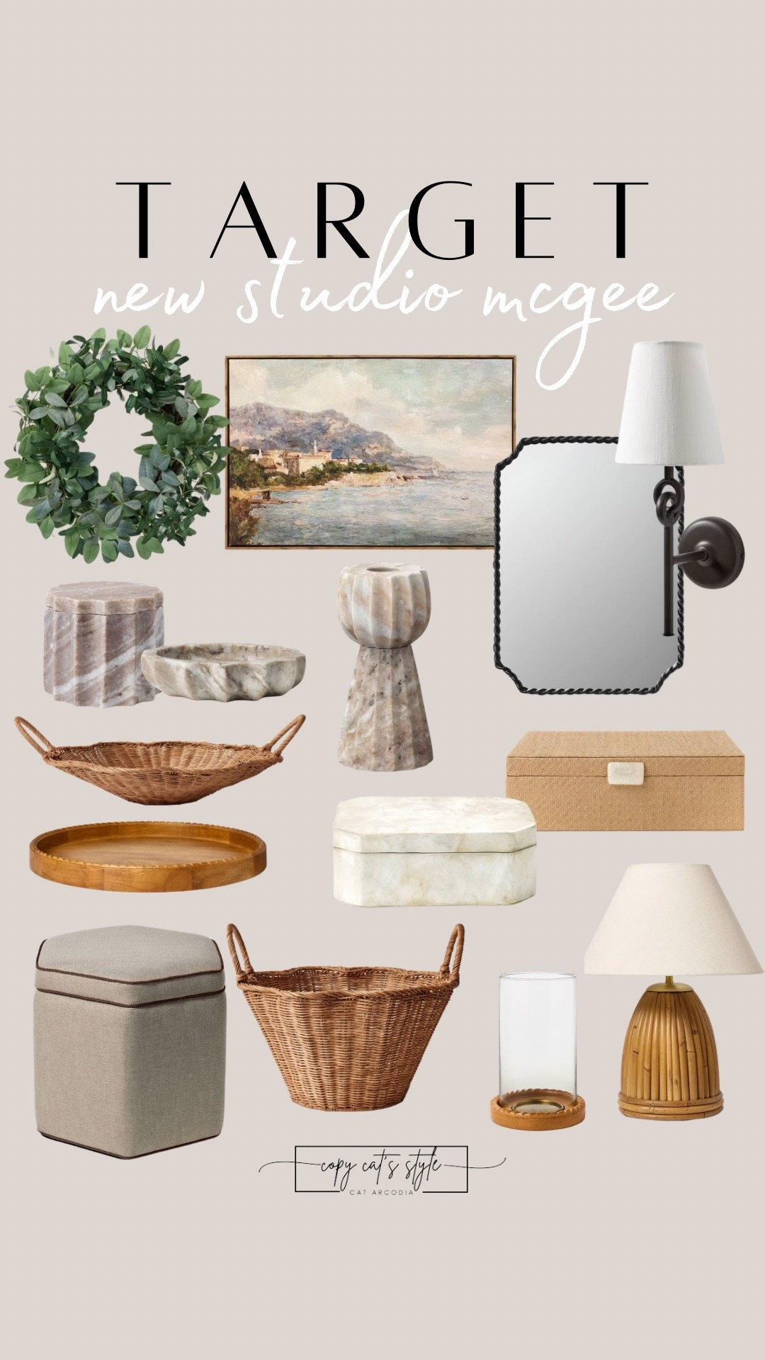 New Target Studio McGee Spring Collection. 

#LTKHome #LTKFindsUnder50 #LTKSeasonal
