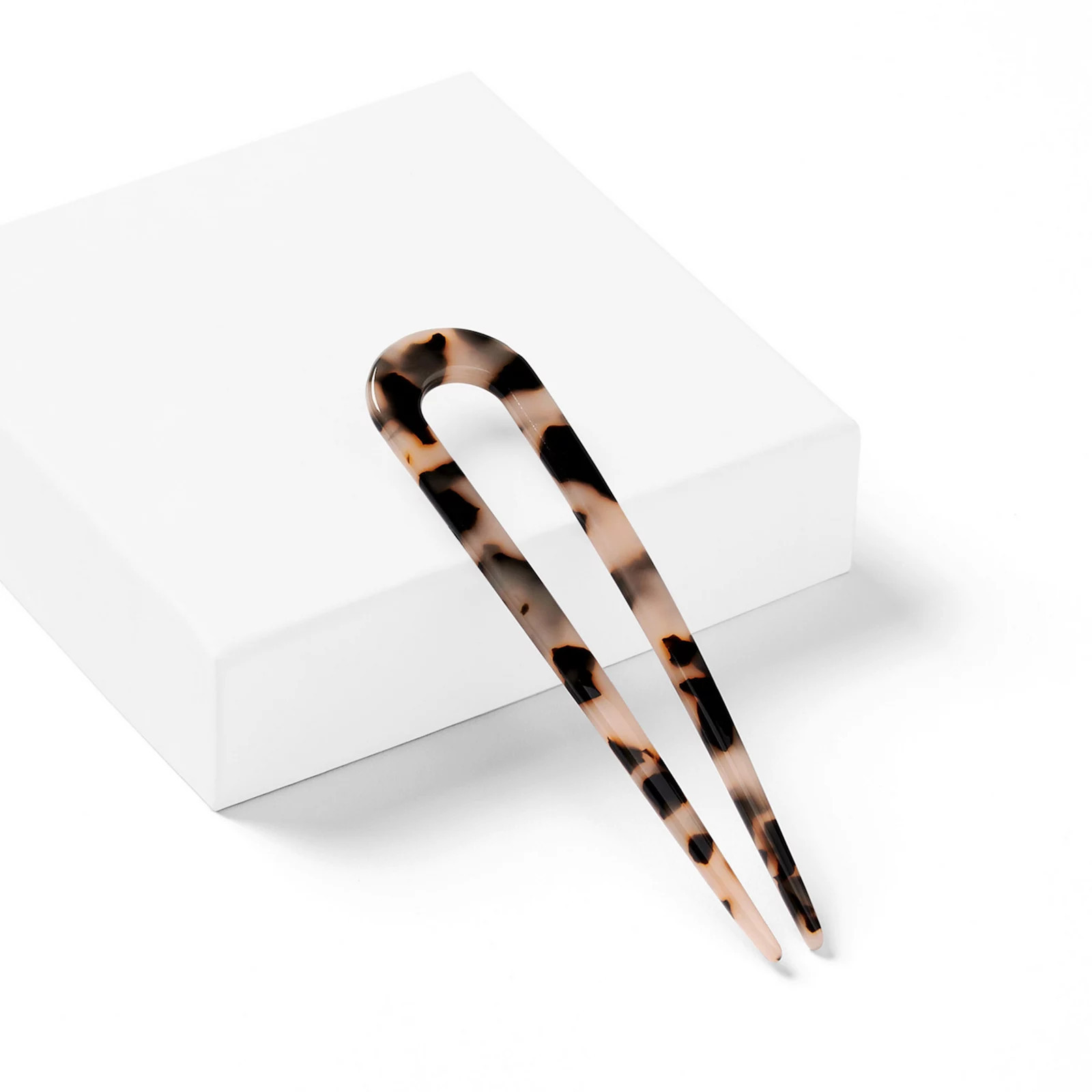 The Hair Edit Sleek Tortoise Color Chignon French Hair Pin, Multi | Kohl's