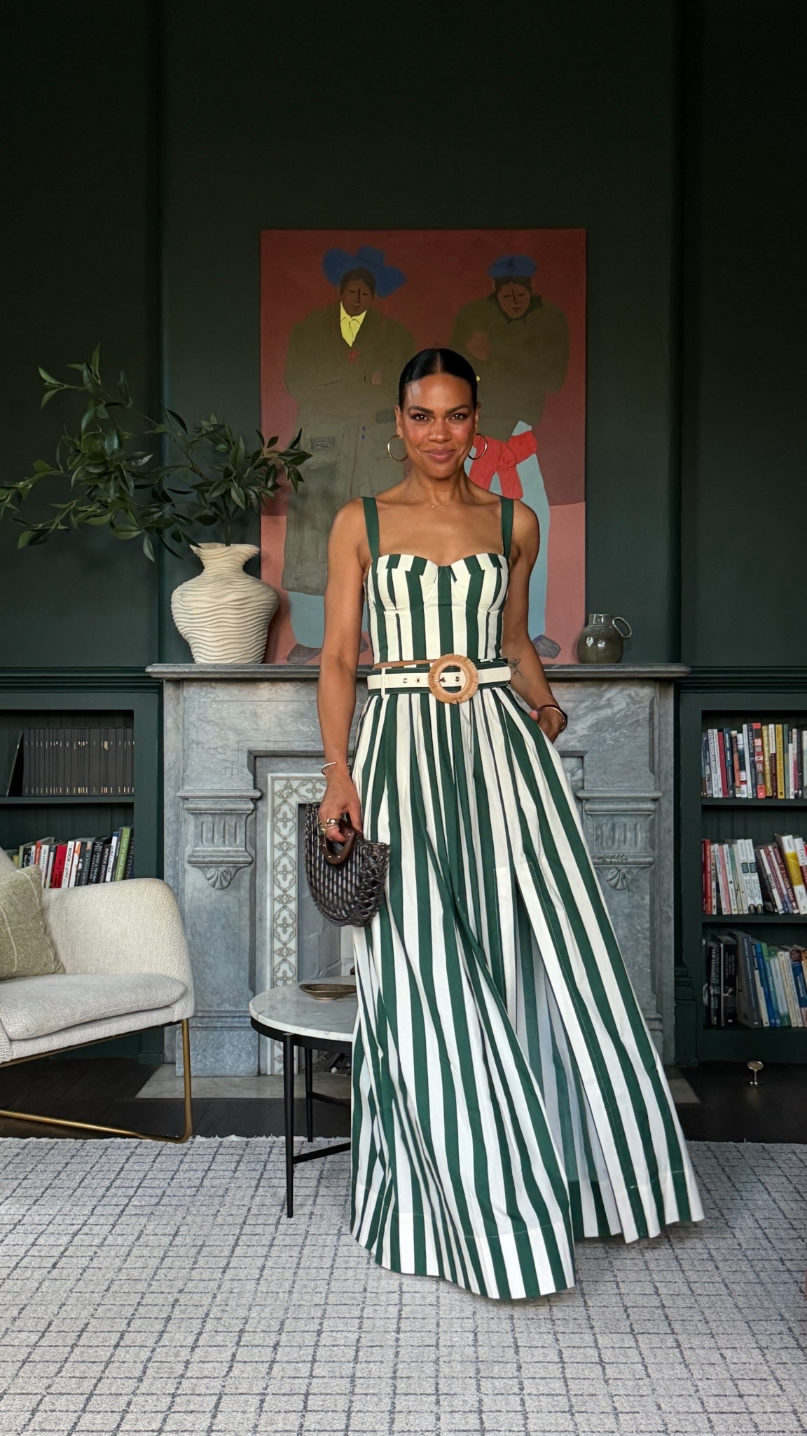 How cute is this striped set?! It’s a bit pricey so I linked similar! Runs tts

#LTKSeasonal #LTKOver40 #LTKootd