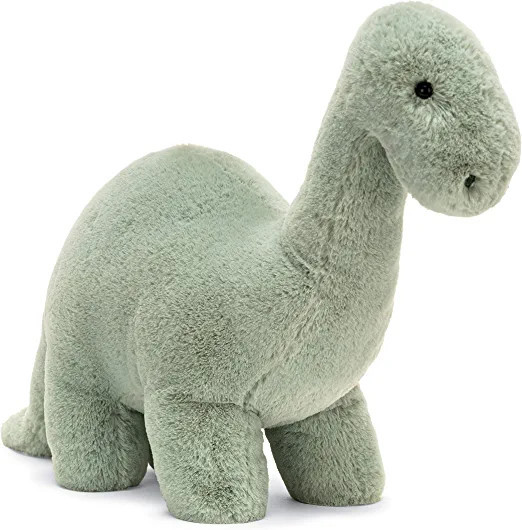 Amazon.com: Jellycat Fossilly Brontosaurus Dinosaur Stuffed Animal : Toys & Games | Amazon (US)